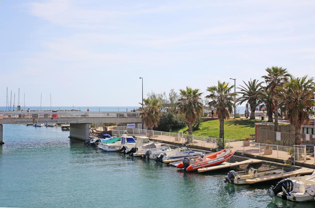 Studio à deux pas des plages Sète Extérieur photo